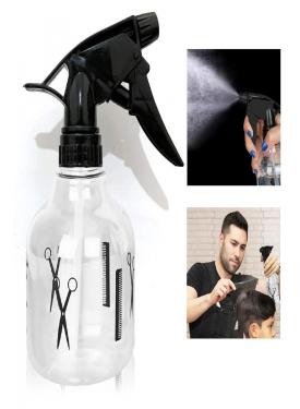 Profesyonel Berber Kuaför Sprey Tetikli Püskürtücü Şeffaf Boş Fısfıs Şişe Plastik  250 ML-BF102