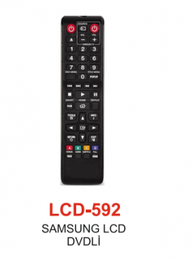 Samsung LCD DVD Tv Kumandası - LCD 592
