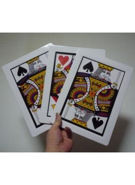 Üç Kart Monte Sihirbazlık Oyunu  Basit Etkileyici sihirbazlık oyunu 0040- 3 Kart Fiyatı